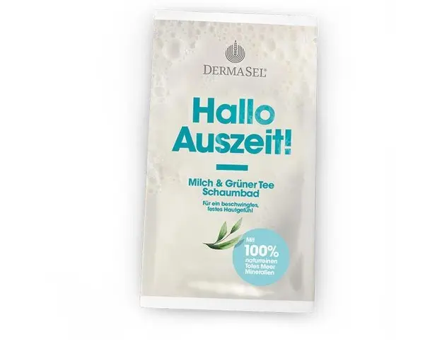 Spuma de baie cu Lapte, Ceai verde, Dermasel, 40 ml