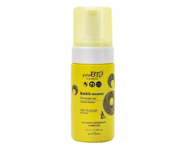 Spuma de Curatare pentru Toate Tipurile de Ten PuroBio Cosmetics, 100ml