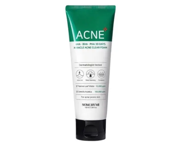 Spuma de curatare Some by Mi cu Aha, Bha si Pha 30 Days Miracle Foam, 100 ml
