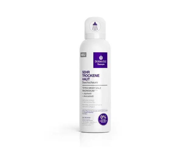 Spuma de dus piele foarte uscata cu ulei de jojoba, avocado si minerale Dermasel 150 ml