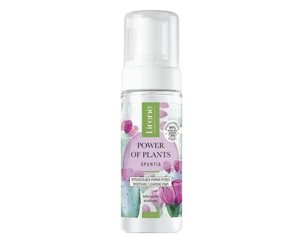 Spuma densa pentru curatare faciala Lirene Power of Plants, 150ml