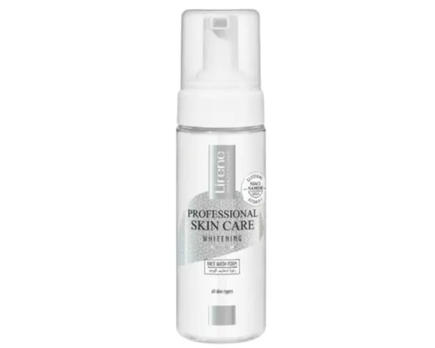 Spuma faciala pentru curatarea tenului Lirene Whitening, 150ml
