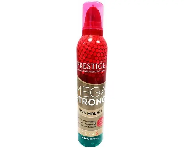 Spuma pentru Par Rosa Impex Mega Strong Prestige, 300ml