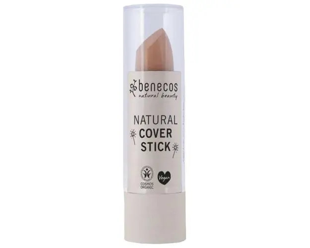 Stick Corector Bio pentru Cearcane si Imperfectiuni Benecos, nuanta Vanilla, 4,5 g