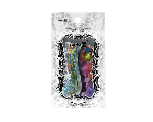 Sticker unghii, Global Fashion, GND 2, Multicolor, 1 set