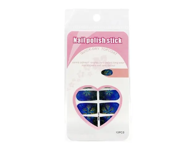 Sticker unghii, Global Fashion, manichiura finisata, 3D, JY-050, Multicolor, 1 set