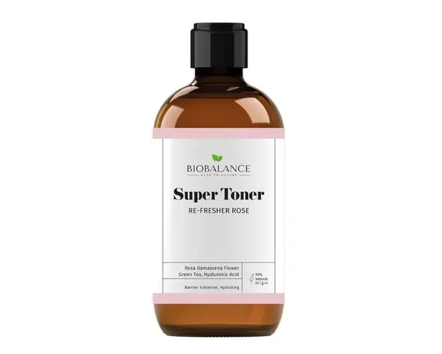 Super Toner Re-Fresher Rose, Hidratant si Fortifiant, pentru Toate Tipurile de Ten - Bio Balance, 250 ml
