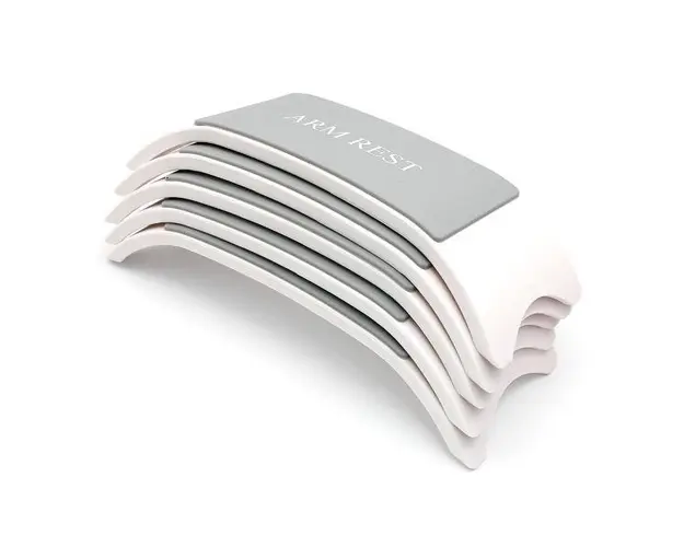 Suport pentru maini Arm Rest set 5 buc - Silver