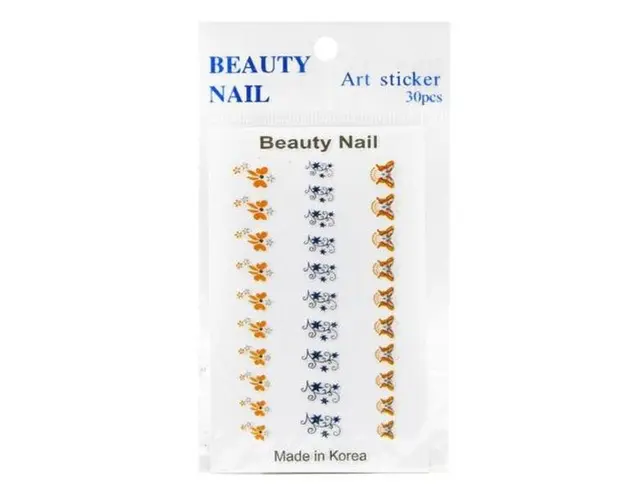Tatuaj decor pentru unghii, Beauty Nail, 30 desene