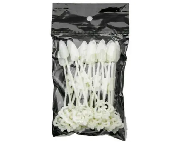 Tipsuri ovale pentru prezentare 24 buc - White #2