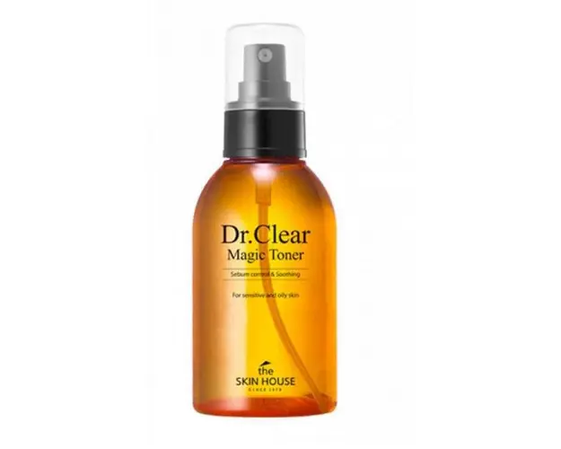 Toner cu Atomizor pentru Tratare Acnee The Skin House Dr. Clear Magic, 130 ml