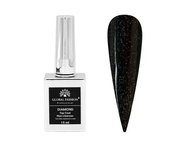 Top Coat Galaxy, fara strat lipicios, Global Fashion,15 ml, 07
