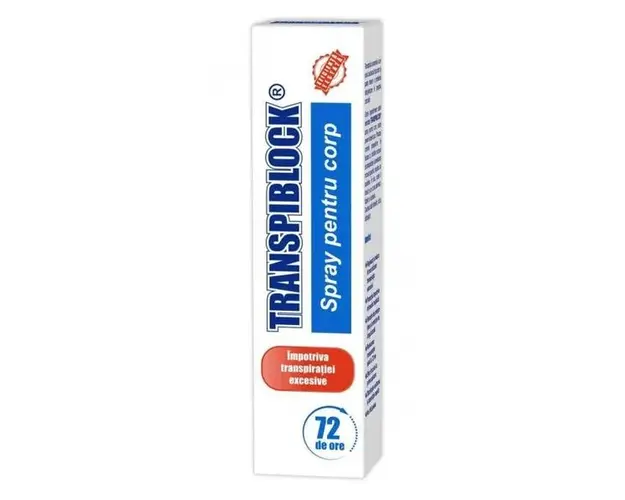 Transpiblock Spray pentru Corp - Zdrovit, 100 ml