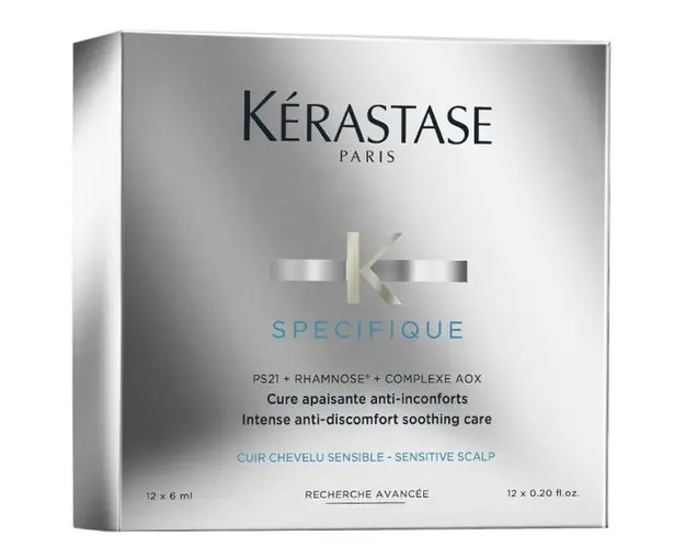 Tratament Calmant Intensiv - Kerastase Specifique Intense Anti-Discomfort Soothing Care, 12 x 6ml