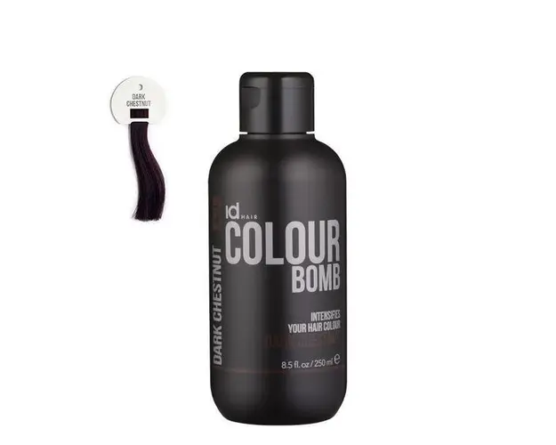 Tratament de colorare IdHAIR Colour Bomb - 571 Dark Chestnut, 250ml