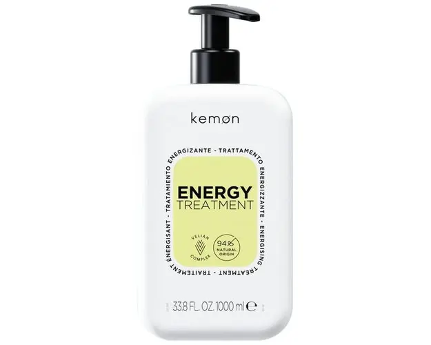 Tratament Energizant pentru Scalp Uscat si Par Fragil - Kemon Care Energy Treatment, 1000 ml