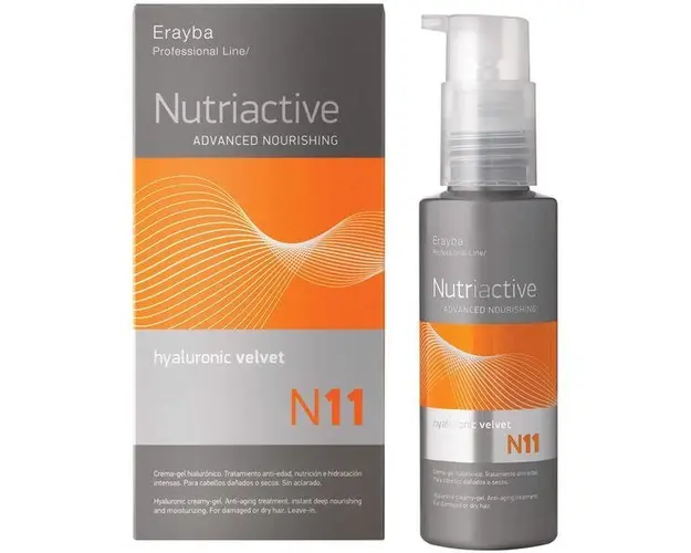 Tratament Instant Hidratant pentru Parul Uscat &amp; Deteriorat - Erayba/ N11 Hyaluronic Velvet