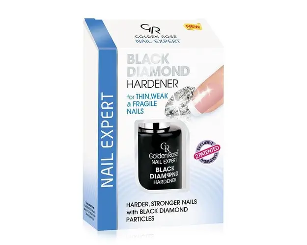 Tratament pentru Intarirea Unghiilor Black Diamond Golden Rose, 11ml