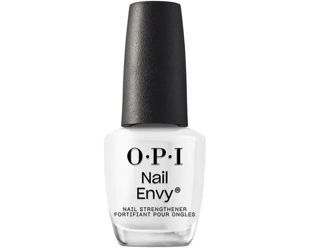 Tratament pentru Intarirea Unghiilor - OPI Nail Envy Strength + Color, Alpine Snow&trade;, 15 ml