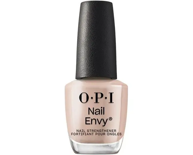 Tratament pentru Intarirea Unghiilor - OPI Nail Envy Strength + Color, Double Nude-y, 15 ml