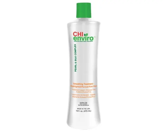 Tratament pentru Netezirea Parului Decolorat, Fin sau Poros - CHI Farouk Enviro American Smoothing Treatment - Highlighted/Porous/Fine Hair, 473ml