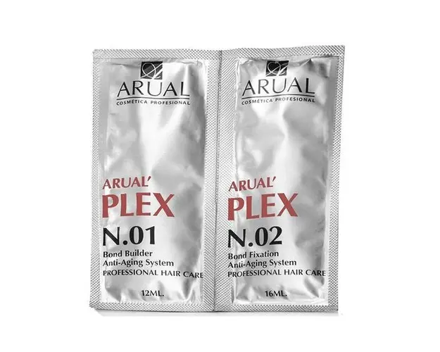Tratament pentru par - Plex Bond Builder &amp; Bond Fixation Arual, plicuri 12ml + 16 ml