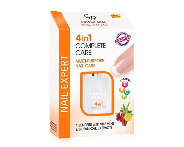 Tratament pentru Unghii Multifunctional 4 in 1 Golden Rose, 11ml