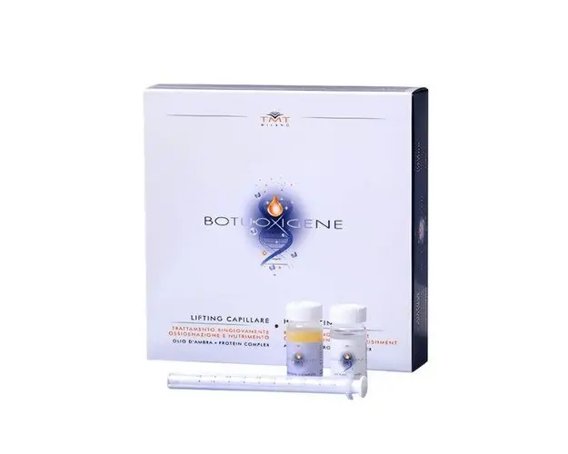 Tratament Reparator &amp; Hranitor pentru Parul Sensibilizat TMT Milani BotuOxigene Hair Lifting General 2x10 ml