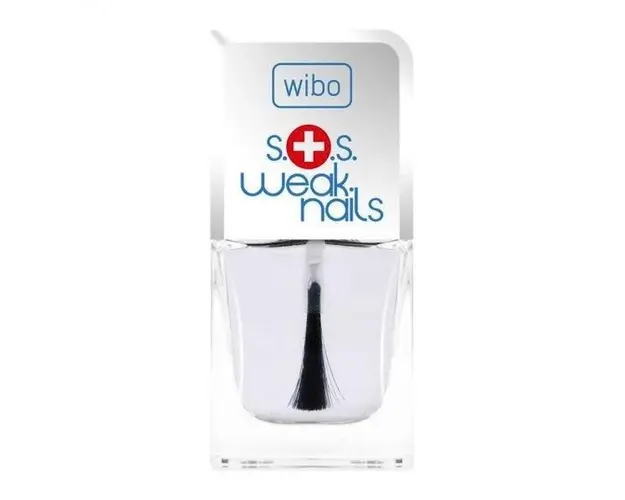 Tratament SOS Baza si Top Coat pentru Unghii Fragile Wibo, 8.5 ml