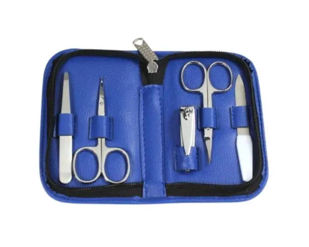 Trusa manichiura albastra 5 piese Koh-I-Noor, K02-B