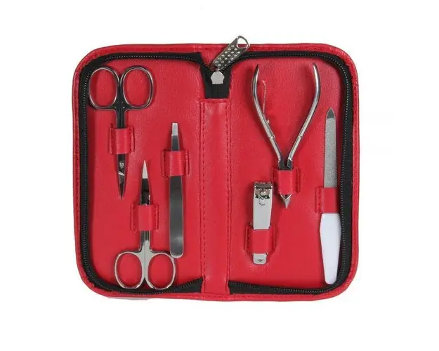 Trusa manichiura rosie 6 piese Koh-I-Noor, K01-X