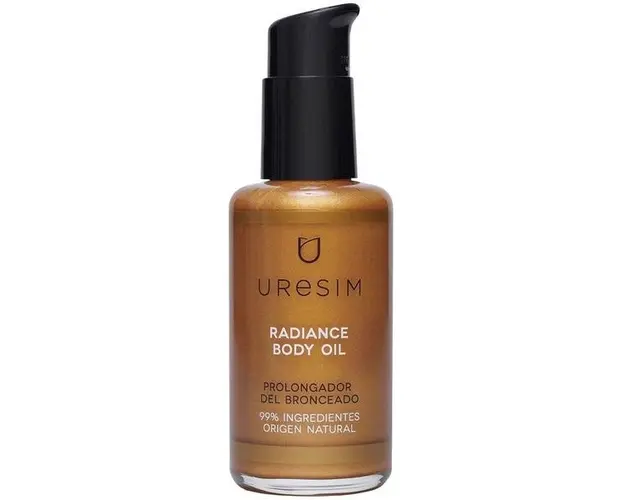Ulei de Corp cu Particule Iluminatoare - Uresim Radiance Body Oil, 100ml