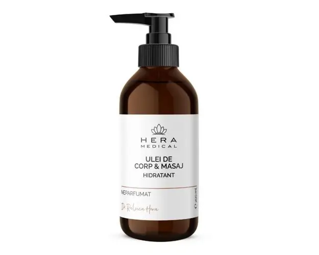 Ulei de Corp &amp; Masaj | Hidratant, Hera Medical by Dr. Raluca Hera Haute Couture Skincare, 200 ml