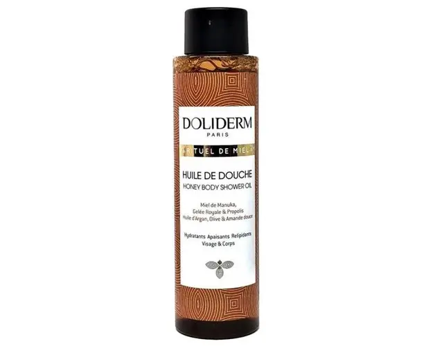 Ulei de Dus Honey Ritual cu Extract de Miere - Doliderm Honey Body Shower Oil, 100 ml