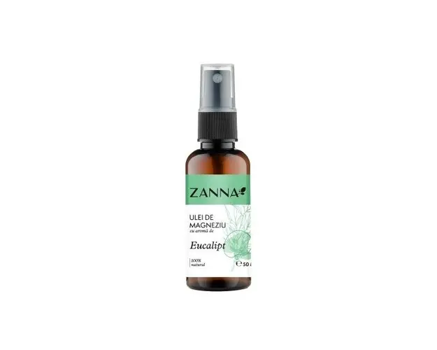 Ulei de Magneziu cu Eucalipt Zanna, 50ml