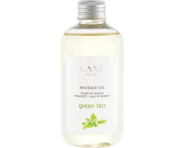 Ulei de Masaj cu Ceai Verde - KANU Nature Massage Oil Green Tea, 200 ml