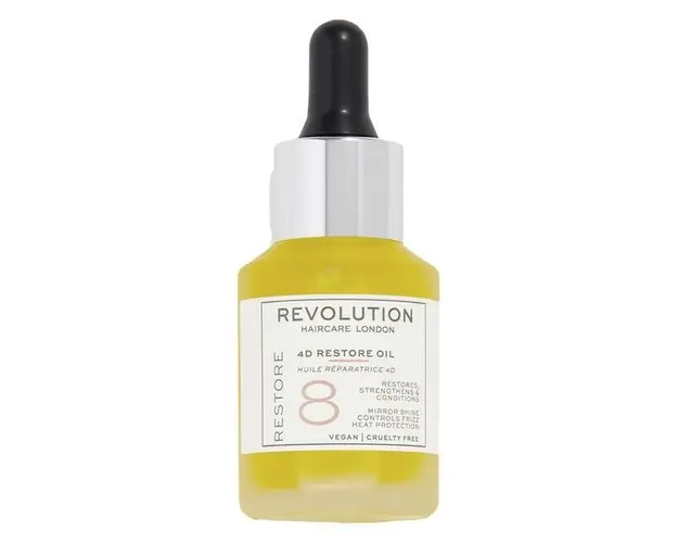 Ulei de Par - Revolution Haircare 8 4D Restore Oil, 30 ml
