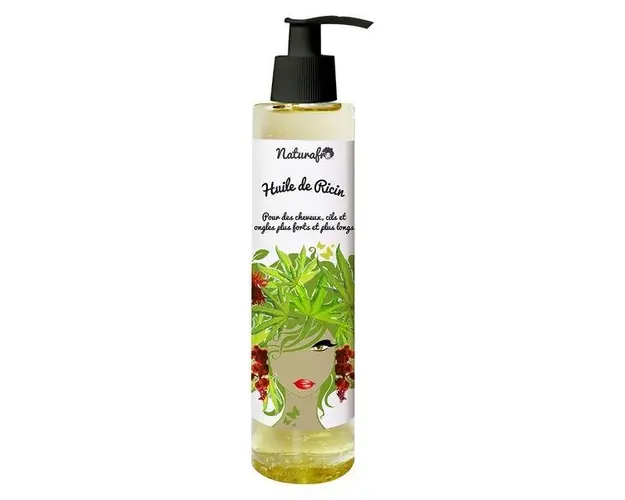 Ulei de ricin pentru crestere par, gene si unghii mai puternice si mai lungi, Naturafro 250 ml
