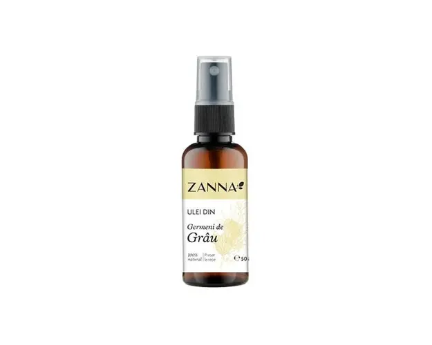 Ulei din Germeni de Grau 100% Natural Zanna, 50 ml