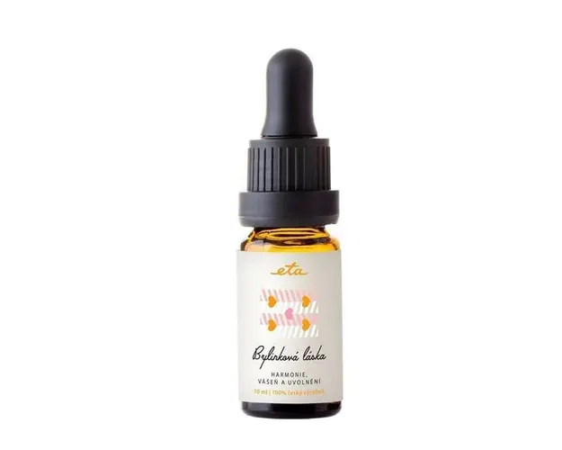 Ulei Esential Eta Herbal love 0833 90000, 10 ml, aromoterapie, combinatie de trandafir, liliac si agrise