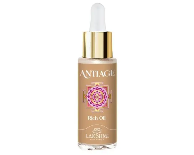 Ulei Facial cu Champaca - Lakshmi Antiage Rich Oil, 30 ml