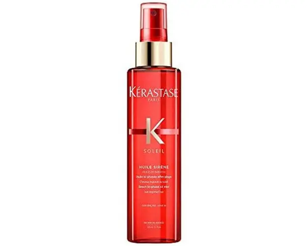 Ulei Hidratant cu Vapori in Doua Faze cu Efect de Plaja - Kerastase Soleil Huile Sirene, 150 ml