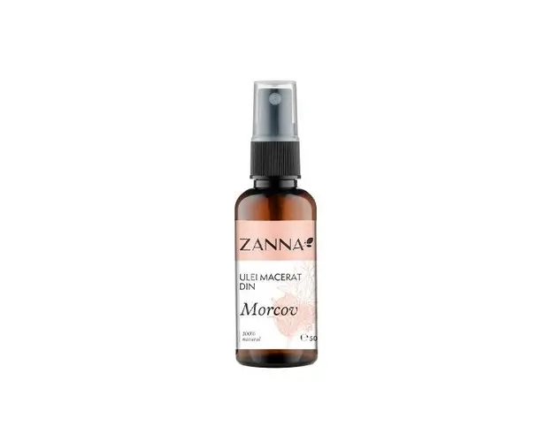 Ulei Macerat din Morcov 100% Natural Zanna, 50ml