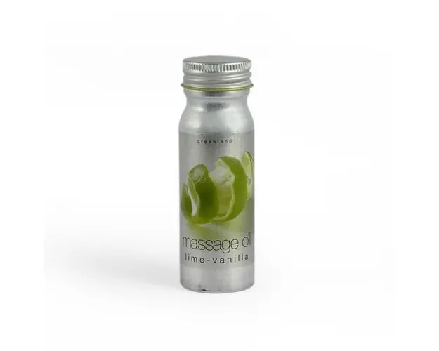 Ulei masaj, cu lamaie verde si vanilie, Greenland, 120 ml