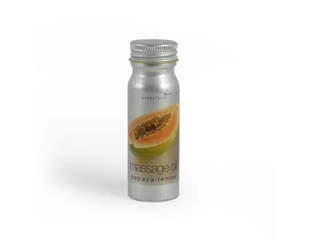 Ulei masaj, cu papaya si lamaie, Greenland, 120 ml