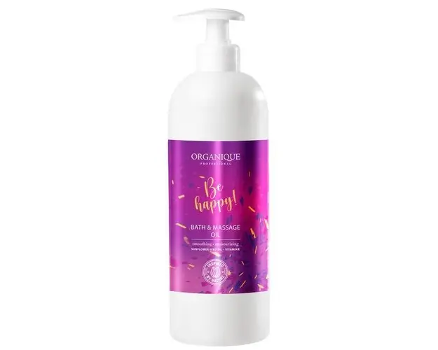 Ulei masaj si baie Be Happy, Organique, 500 ml