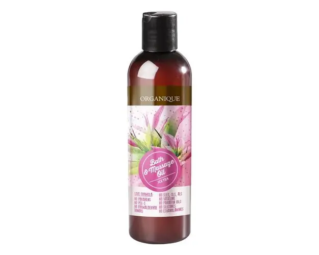 Ulei masaj si baie ceai verde, Organique, 250 ml
