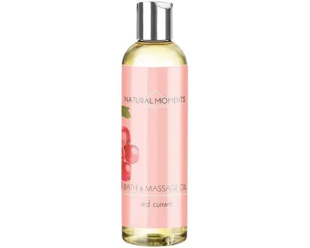 Ulei masaj si baie cu coacaze rosii Natural Moments, Organique, 250 ml