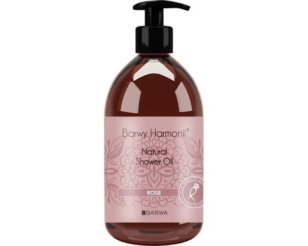 Ulei natural de dus cu trandafiri, Harmony, Barwa Cosmetics, 440 ml