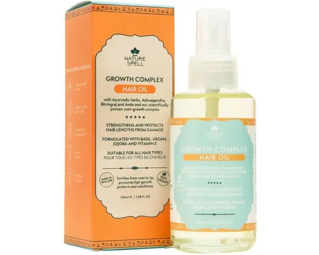 Ulei pentru Crestere &amp; Reparare a Parului - Nature Spell Hair Growth Oil 100 ml